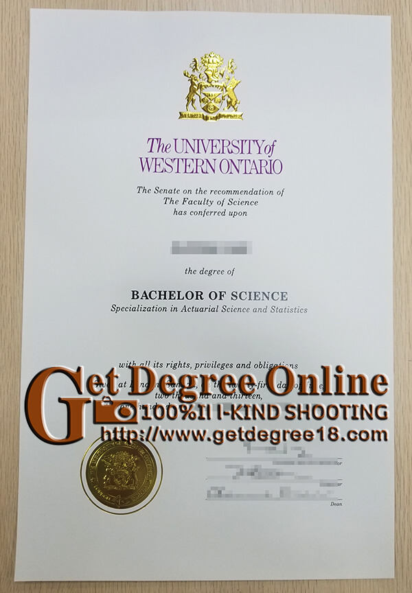 University of Western Ontario Degree